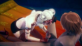 Sexy Asian Girl Jerks Off and Gets Fucked at the Pool