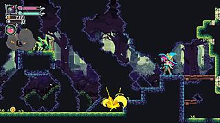 Wow, check out this Cuphead style pixel hentai game!