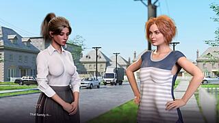 गाँव की रंड परिवर्तन 02 - अजीब बूढ़ी दादी से मिलती है