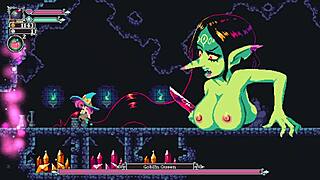 Cuphead Style Pixel Game Flipwitch Hex P8