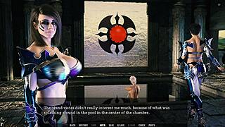 Two milfs share a big white cock