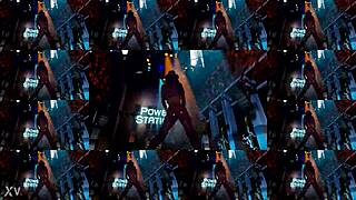 Sexy dancing in club 3dx