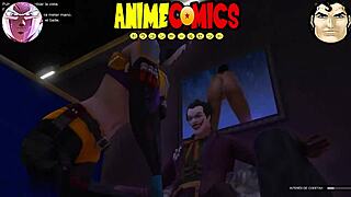 el guason and harley quinn as prostitute in dc comics