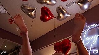 I played a game at the house party and ended up in bedroom sex