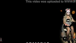 'Haunted by Nathalie!' the Halloween special exclaims provocatively with milf big tits blowjob!