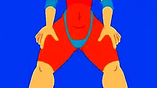 In this animation, a girl with big tits and ass works out at the gym, motivating her yoga session