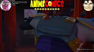 el guason and harley quinn as prostitute in dc comics