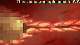 The step sister wears anal beads. She gets fucked in this hentai story.