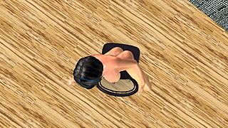 animated 3d cartoon porn a beautiful girl giving sexy poses 3