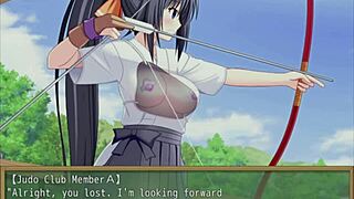 Archery Vibrator Challenge - Ryorin Academy - Targeted Disciplinary Officer Aoi Nanami