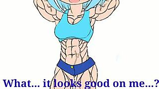 i tink fubukis musle growth is amazin in this sexy animaton