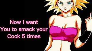 Mistress Caulifla's Emotional JOI with CBT, Edging, Ruined Orgasm, Chastity Cage, and CEI