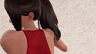 i feel trainer jamila's intimate doggystyle creampie