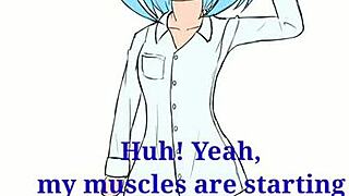 i tink fubukis musle growth is amazin in this sexy animaton