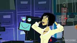 Parker Parker's Emotional Boob Flash During Song Production.