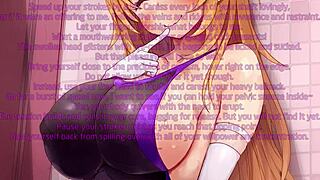 In the name of my huge boobs, give yourself post orgasm torture - goddess denial asmr boob worship