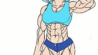 i tink fubukis musle growth is amazin in this sexy animaton