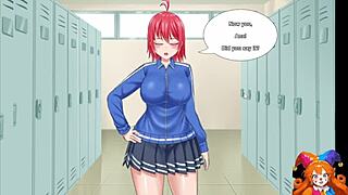 Rabbit girl endures anal sex with toy ending