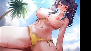 azur lane pola creampie sex scene