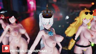 i watched this hot hentai dance and got so excited