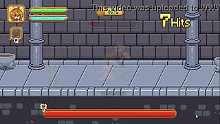 Cute Female Warrior Has Sex In Pleasure Climb