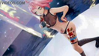 Ready for MMD strip tease NewJeans hype boy undressing?