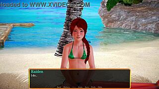 alice wears a nice sexy bikini in my new family part 55