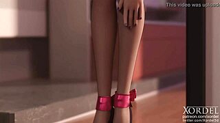 Intense Jerk Off Instructions for D.Va Overwatch Hentai