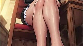 Mummy facesitting farting feet fetish bondage