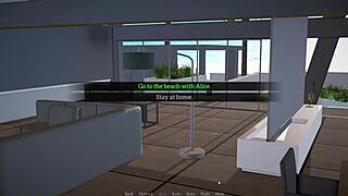 alice wears a nice sexy bikini in my new family part 55