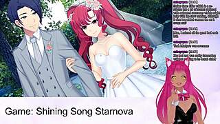 vtuber lewdneko plays shining song starnova bonus
