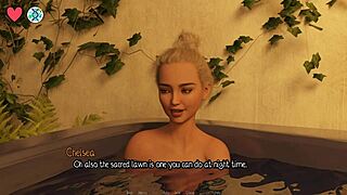 i fucked the brunette cheerleader in the hot tub and she thanked me