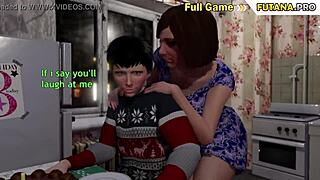 एनिमेटेड फैंटेसी सिसी बॉय शेमेल डिक को एनल में क्रेव करता है