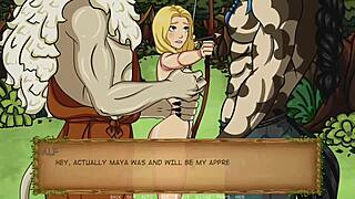 hentai forbidden fruit maya fingering scene