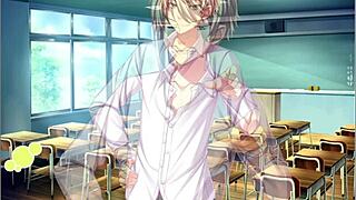 Nanase route titfuck on rooftop with big tits