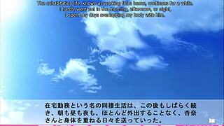 Anna in busty bondage suit gets cowgirl riding and doggystyle in Erotica Yuuwaku.