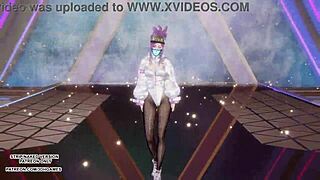 Akali Kda Dances Hot Supernova Uncensored!