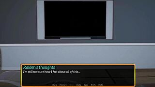 alice wears a nice sexy bikini in my new family part 55