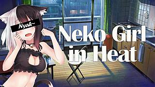 neko girl in heat mates with you in this nsfw asmr roleplay