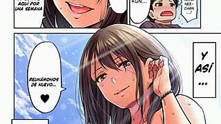 feeling the intense connection with nee-chan on the sunny beach in this hentai manga