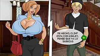 yo, cassie's big ass and tits getting fucked by monster cock in group hentai cum fest