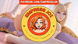 worship my big ass, loser, and follow my femdom humiliation instructions.