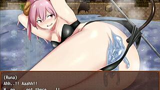 Succubus Runa Explores Erotic Dungeon 😏