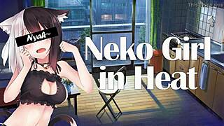 neko girl in heat mates with you in this nsfw asmr roleplay