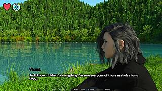 एल्मवुड यूनिवर्सिटी 23 - गोथ कॉलेज गर्ल के साथ रोमांटिक डेट नाइट