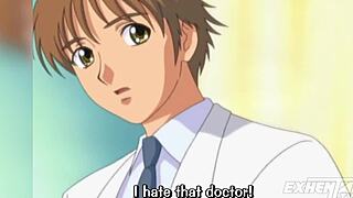 I asked my stepsister to let me touch her big tits in this hentai uncensored