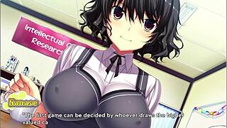 Tenioha Girls Can Be Pervy Too - Nanase Route 7 - Facesitting Footjob