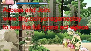 pretty woman has sex with goblins men in emulis new act hentai game