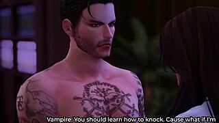 Fangs and Roses Episode 1 in 3D Animation Style