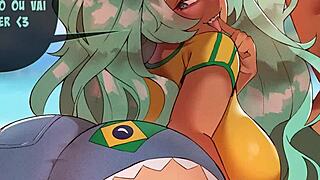 I'm making Miku cum hard with my big cock.